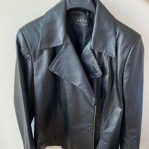 Dana Buchman Lamb Leather Woman’s Jacket, size 10